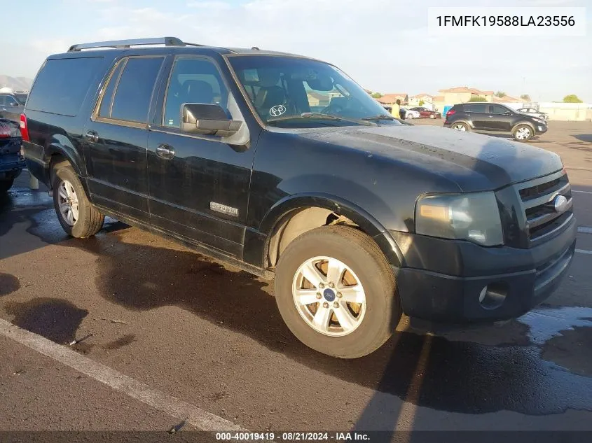 2008 Ford Expedition El Limited VIN: 1FMFK19588LA23556 Lot: 40019419