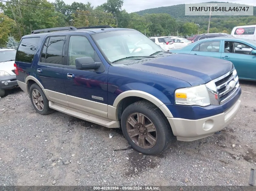 1FMFU18548LA46747 2008 Ford Expedition Eddie Bauer/King Ranch