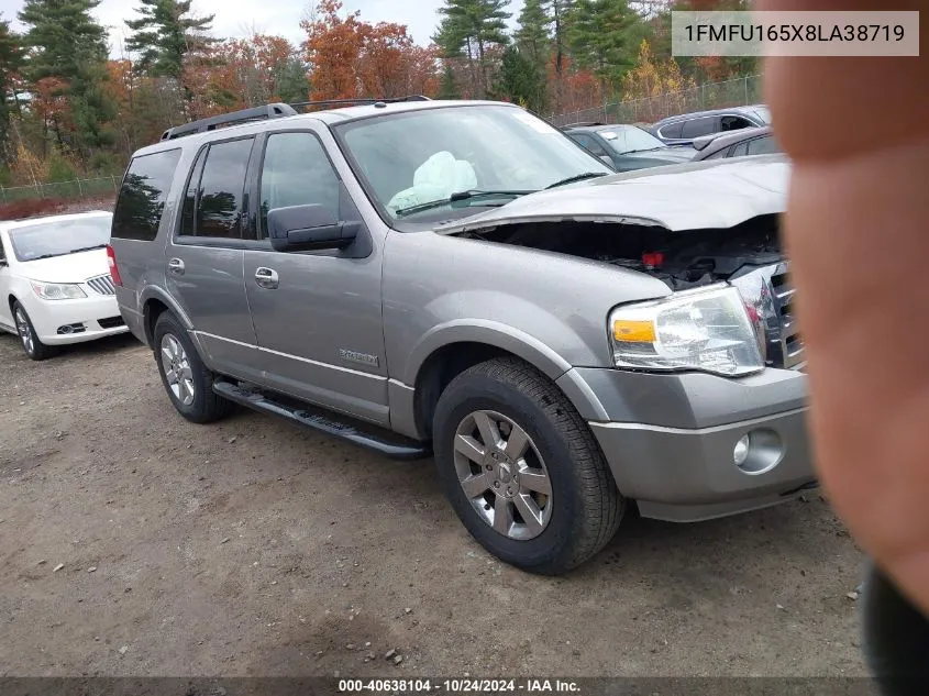 2008 Ford Expedition Xlt VIN: 1FMFU165X8LA38719 Lot: 40638104