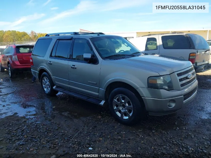 2008 Ford Expedition Limited VIN: 1FMFU20558LA31045 Lot: 40642825