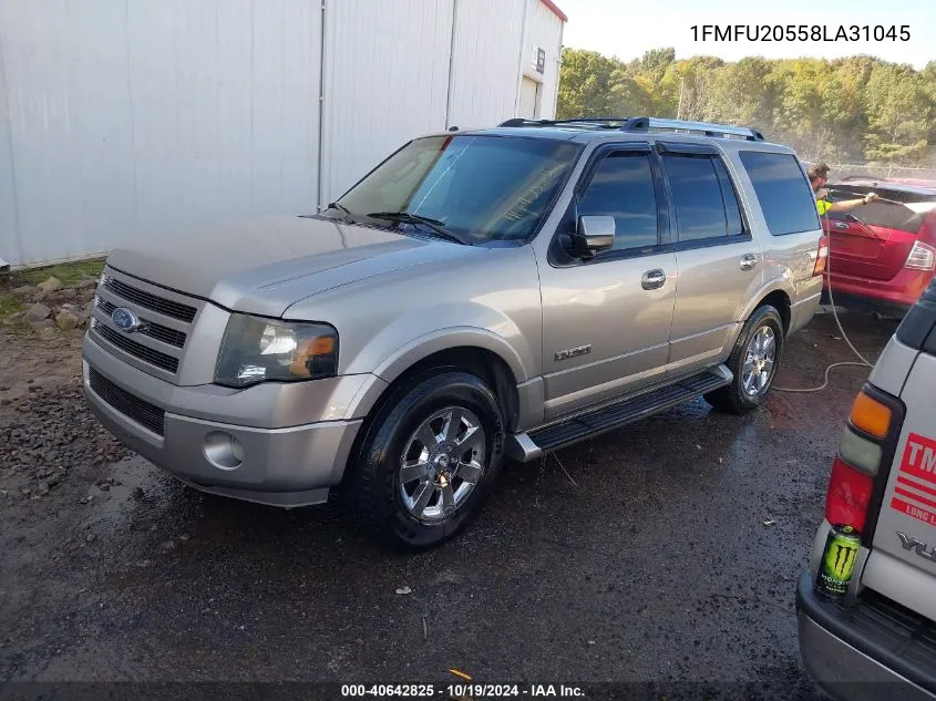 2008 Ford Expedition Limited VIN: 1FMFU20558LA31045 Lot: 40642825