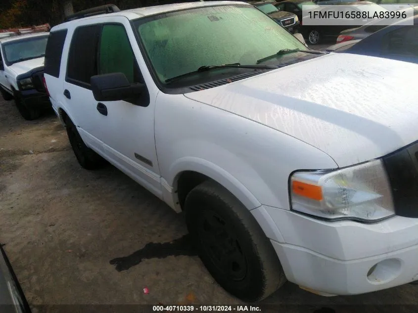 2008 Ford Expedition Xlt VIN: 1FMFU16588LA83996 Lot: 40710339