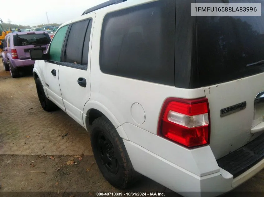 2008 Ford Expedition Xlt VIN: 1FMFU16588LA83996 Lot: 40710339