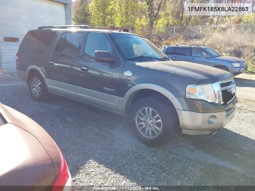 1FMFK185X8LA22863 2008 Ford Expedition El Eddie Bauer/King Ranch