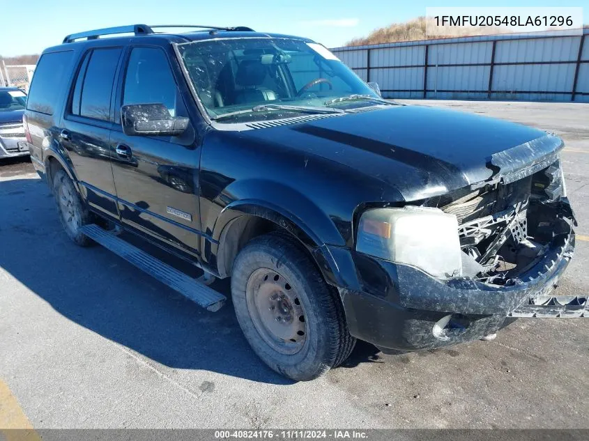 2008 Ford Expedition Limited VIN: 1FMFU20548LA61296 Lot: 40824176