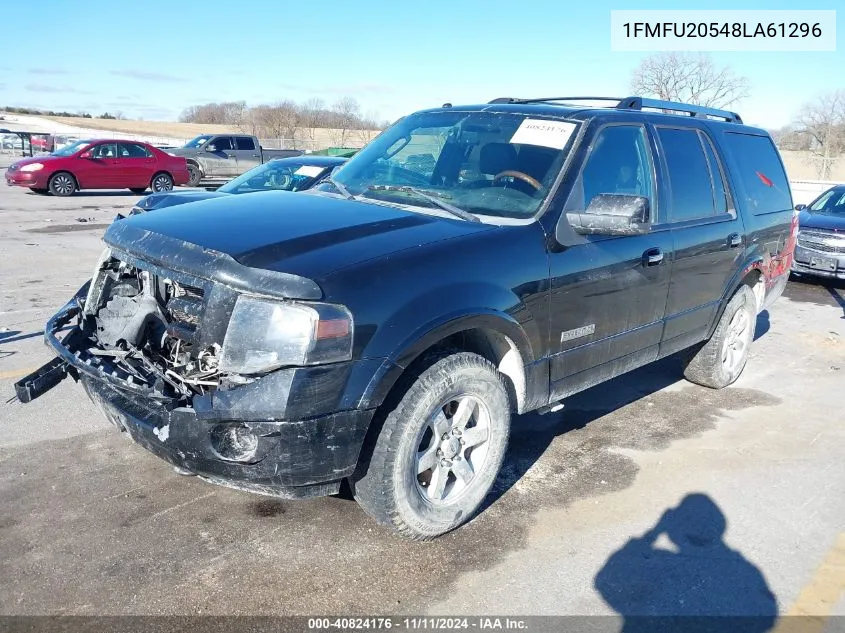 2008 Ford Expedition Limited VIN: 1FMFU20548LA61296 Lot: 40824176