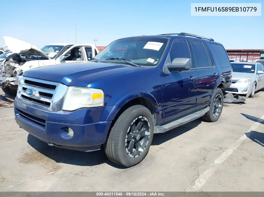 2009 Ford Expedition Xlt VIN: 1FMFU16589EB10779 Lot: 40311546