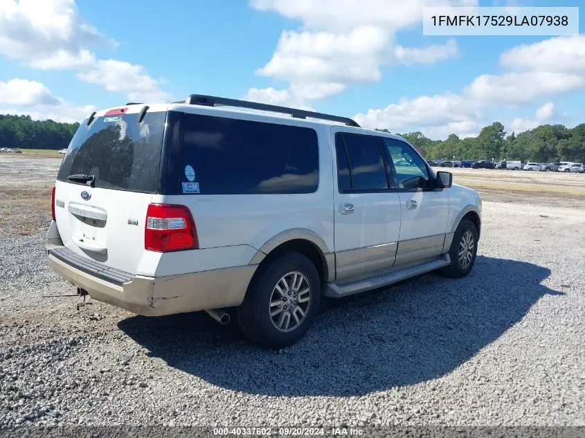 2009 Ford Expedition El Eddie Bauer/King Ranch VIN: 1FMFK17529LA07938 Lot: 40337602