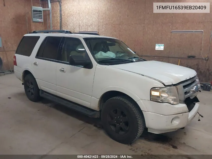 2009 Ford Expedition Xlt VIN: 1FMFU16539EB20409 Lot: 40421423