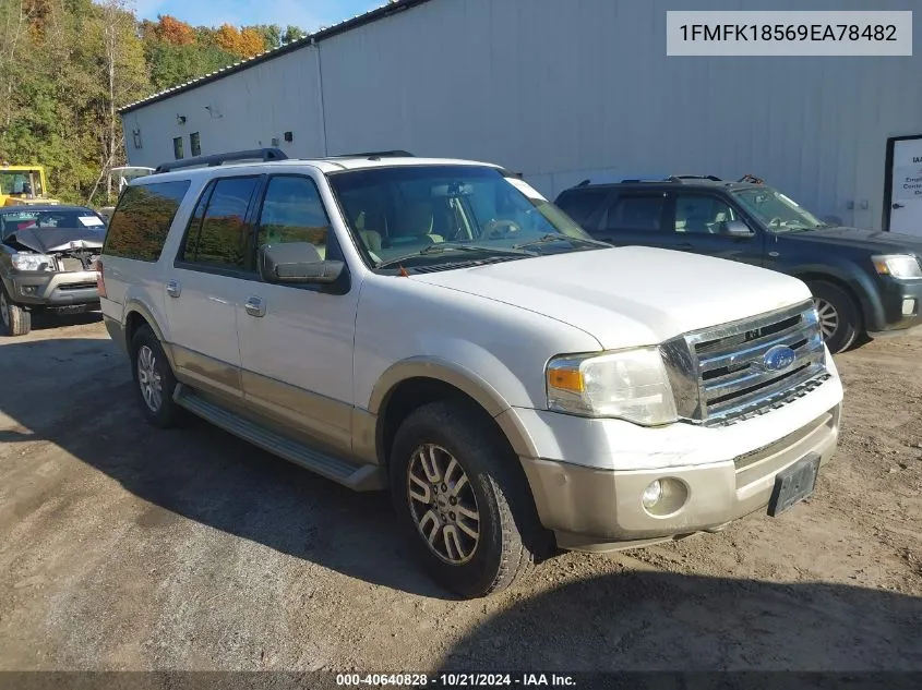 1FMFK18569EA78482 2009 Ford Expedition El Eddie Bauer/King Ranch