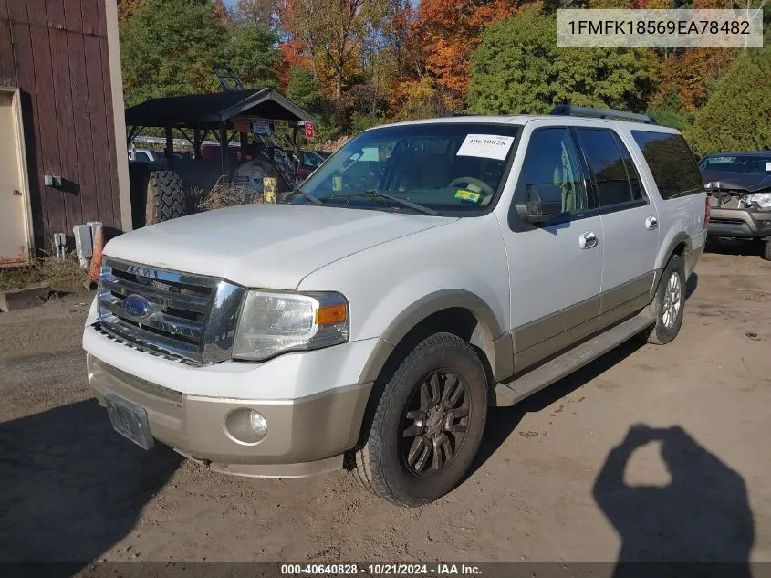 2009 Ford Expedition El Eddie Bauer/King Ranch VIN: 1FMFK18569EA78482 Lot: 40640828