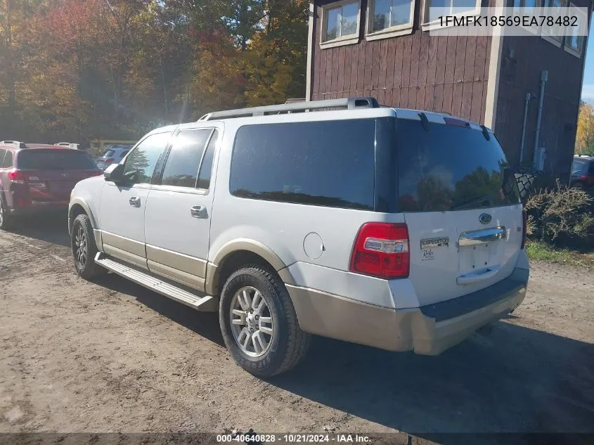 2009 Ford Expedition El Eddie Bauer/King Ranch VIN: 1FMFK18569EA78482 Lot: 40640828