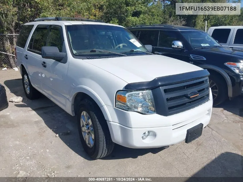 2009 Ford Expedition Xlt VIN: 1FMFU16539EB07188 Lot: 40697281