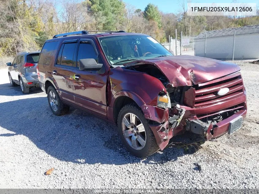 2009 Ford Expedition Limited VIN: 1FMFU205X9LA12606 Lot: 40723220