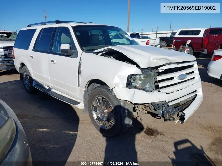 2009 Ford Expedition El Limited VIN: 1FMFK20569EB19002 Lot: 40779467