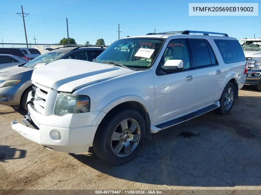 2009 Ford Expedition El Limited VIN: 1FMFK20569EB19002 Lot: 40779467