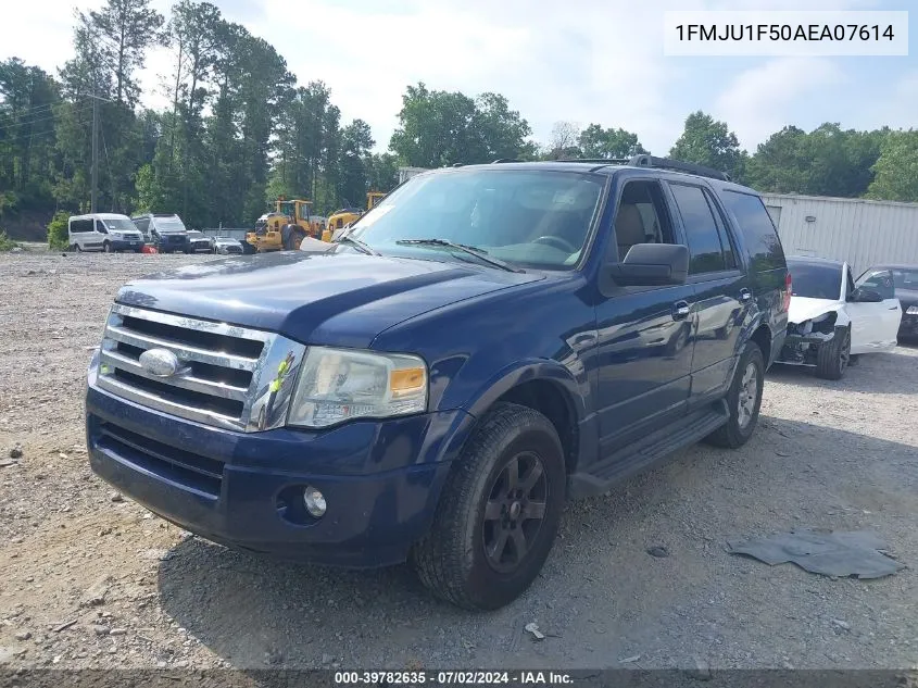 2010 Ford Expedition Xlt VIN: 1FMJU1F50AEA07614 Lot: 39782635