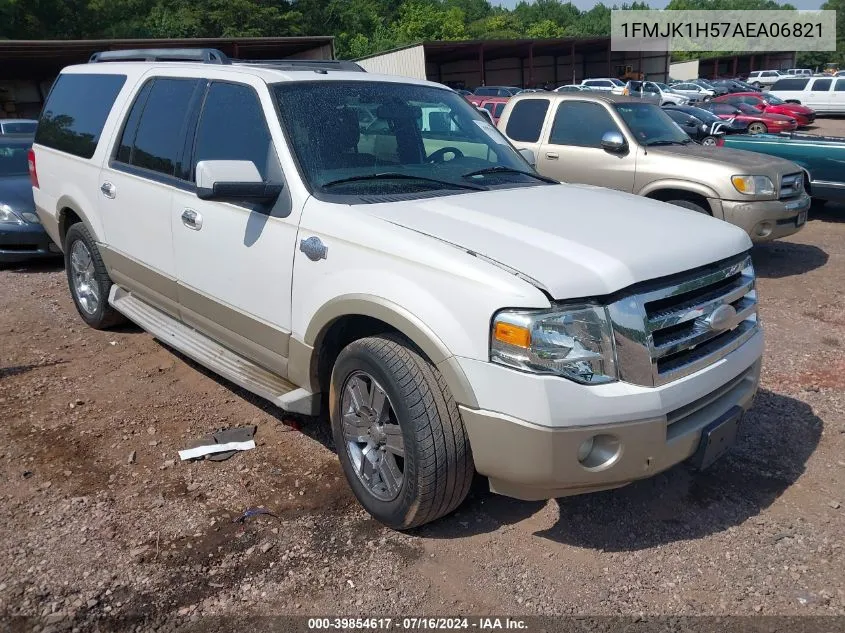 1FMJK1H57AEA06821 2010 Ford Expedition El Eddie Bauer/King Ranch