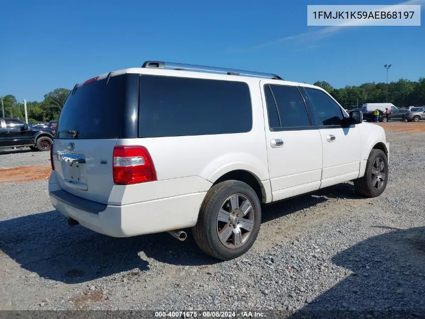 2010 Ford Expedition El Limited VIN: 1FMJK1K59AEB68197 Lot: 40071675