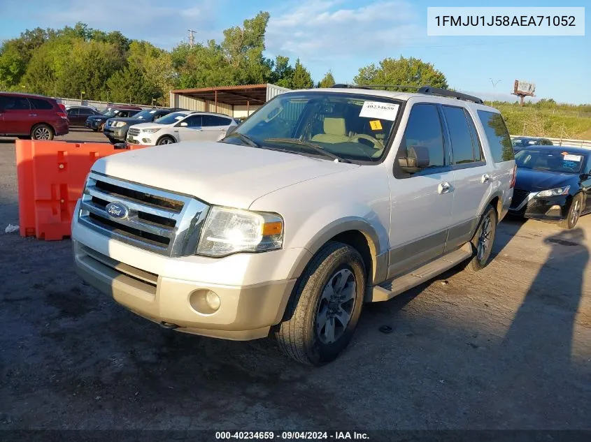 2010 Ford Expedition Eddie Bauer VIN: 1FMJU1J58AEA71052 Lot: 40234659