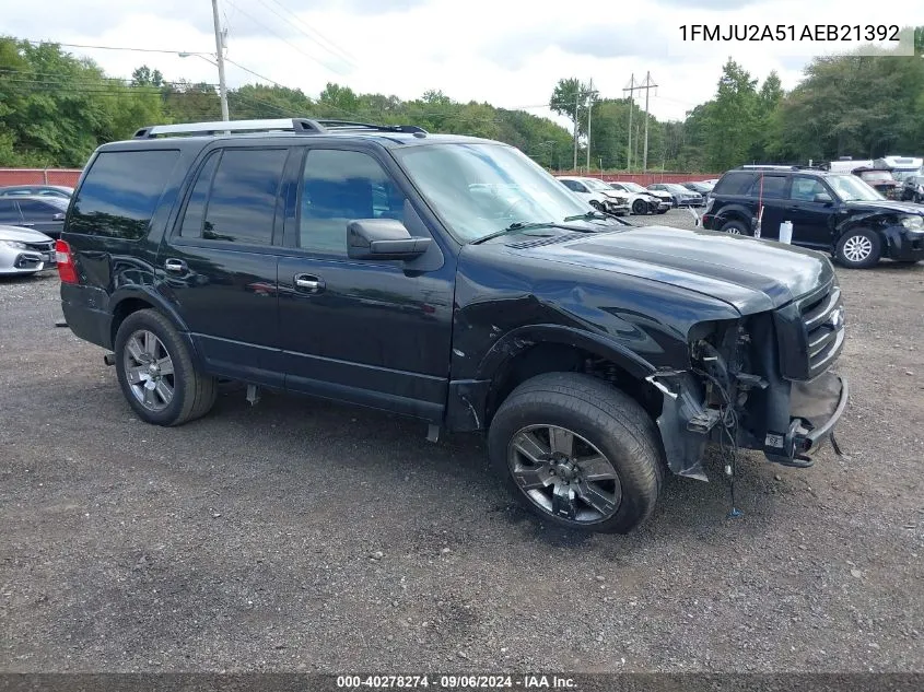 2010 Ford Expedition Limited VIN: 1FMJU2A51AEB21392 Lot: 40278274