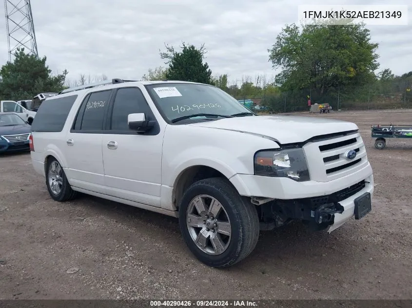 2010 Ford Expedition El Limited VIN: 1FMJK1K52AEB21349 Lot: 40290426