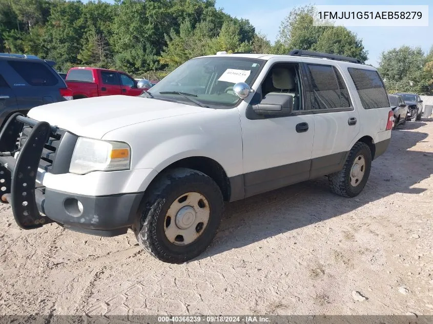 2010 Ford Expedition Xlt VIN: 1FMJU1G51AEB58279 Lot: 40366239