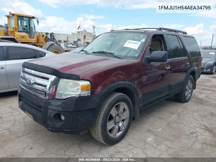 2010 Ford Expedition Eddie Bauer/King Ranch VIN: 1FMJU1H54AEA34795 Lot: 40394805