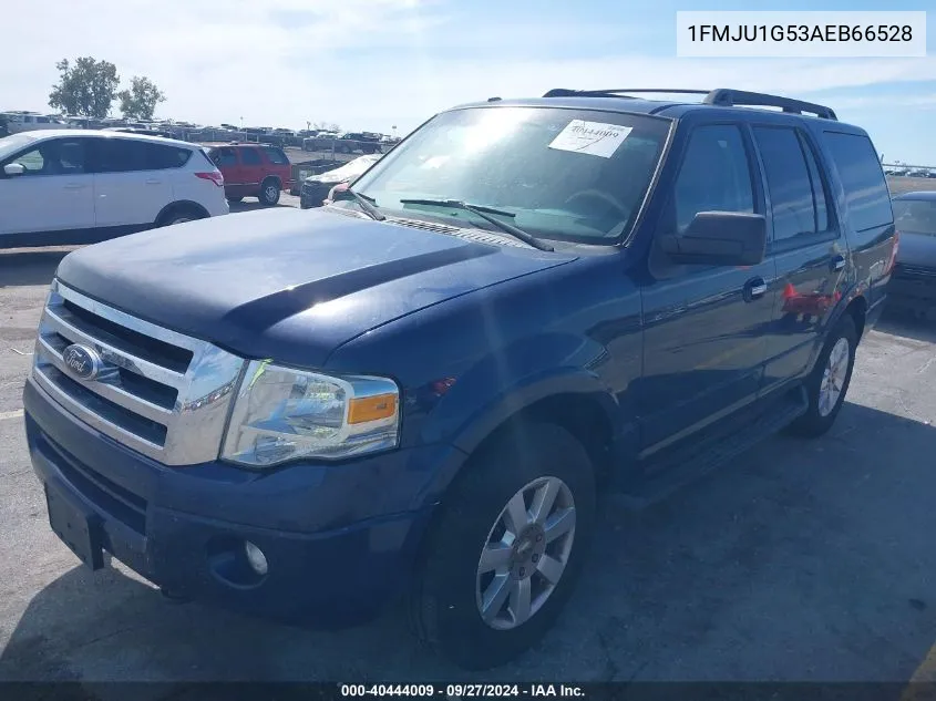 2010 Ford Expedition Xlt VIN: 1FMJU1G53AEB66528 Lot: 40444009