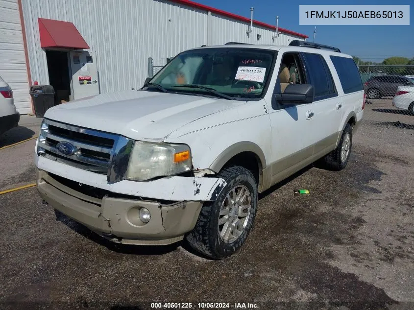 2010 Ford Expedition El Eddie Bauer/King Ranch VIN: 1FMJK1J50AEB65013 Lot: 40501225