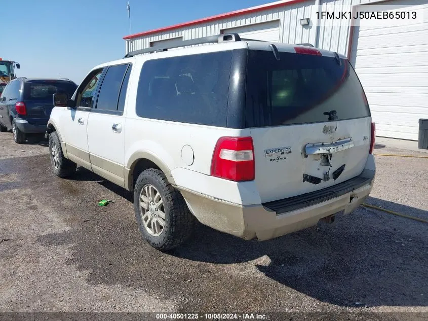 2010 Ford Expedition El Eddie Bauer/King Ranch VIN: 1FMJK1J50AEB65013 Lot: 40501225