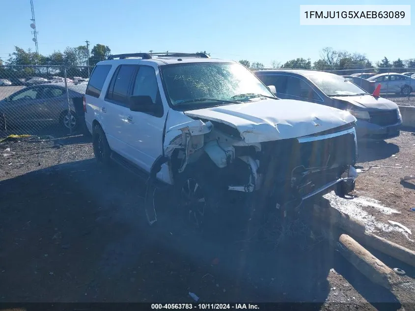 2010 Ford Expedition Xlt VIN: 1FMJU1G5XAEB63089 Lot: 40563783