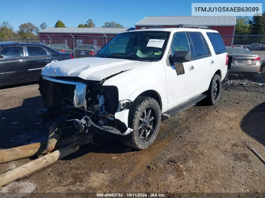 2010 Ford Expedition Xlt VIN: 1FMJU1G5XAEB63089 Lot: 40563783