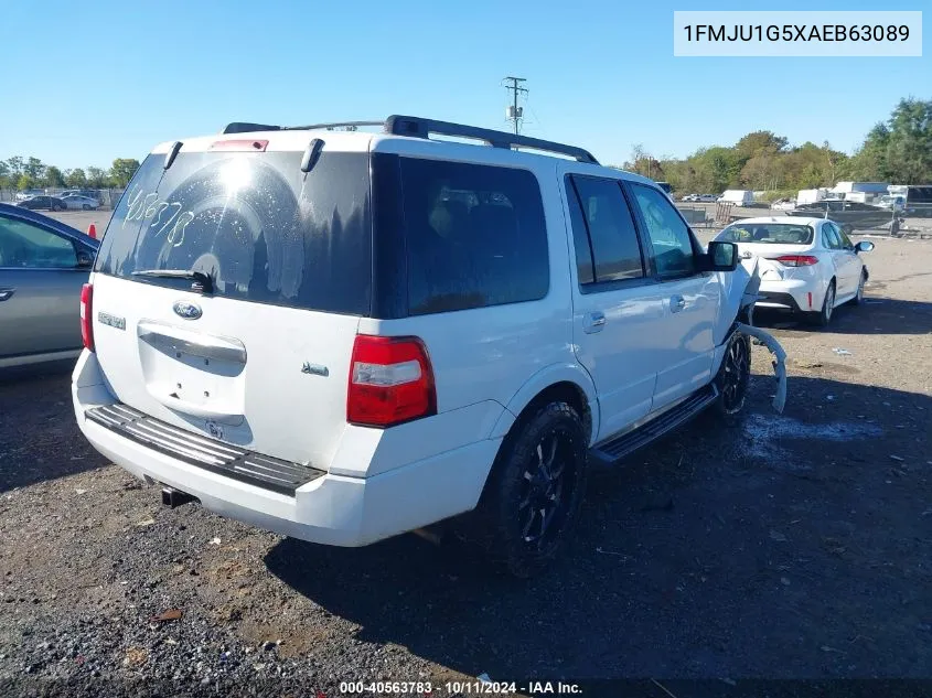 2010 Ford Expedition Xlt VIN: 1FMJU1G5XAEB63089 Lot: 40563783