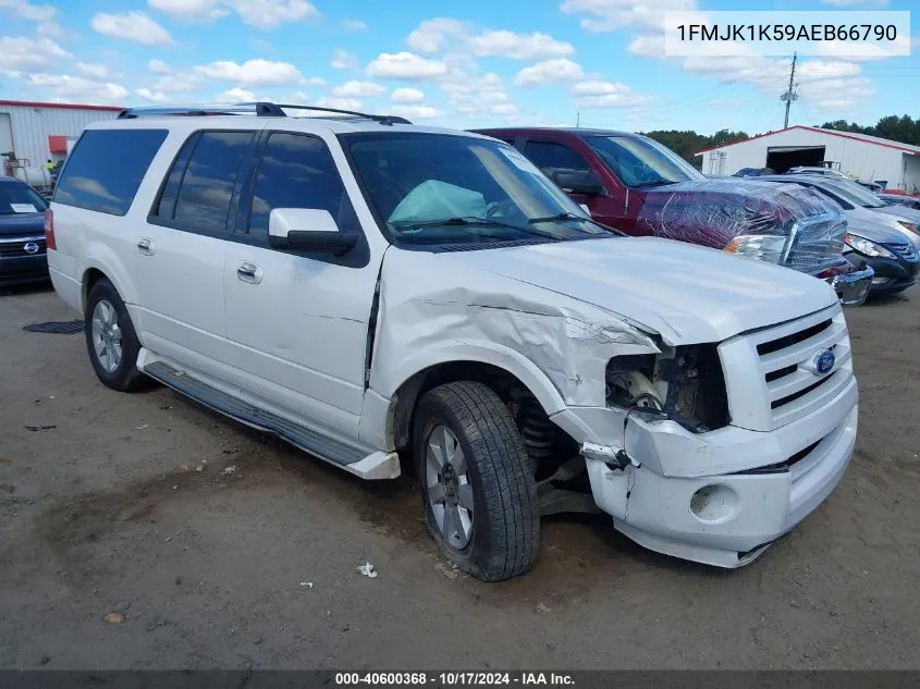 2010 Ford Expedition El Limited VIN: 1FMJK1K59AEB66790 Lot: 40600368