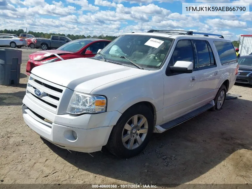 2010 Ford Expedition El Limited VIN: 1FMJK1K59AEB66790 Lot: 40600368