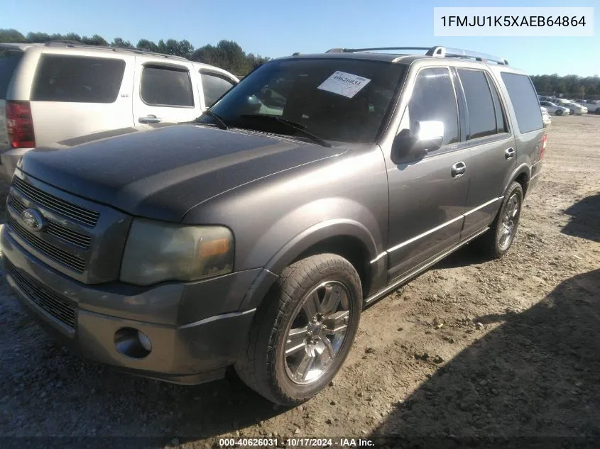 2010 Ford Expedition Limited VIN: 1FMJU1K5XAEB64864 Lot: 40626031