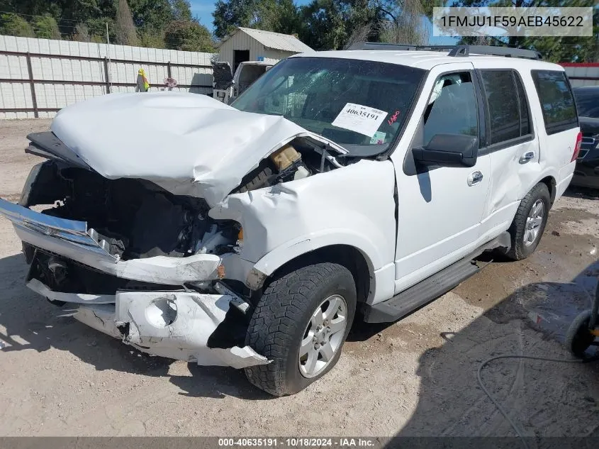 2010 Ford Expedition Xlt VIN: 1FMJU1F59AEB45622 Lot: 40635191