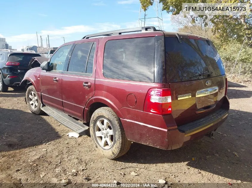 2010 Ford Expedition Xlt VIN: 1FMJU1G54AEA15973 Lot: 40654223