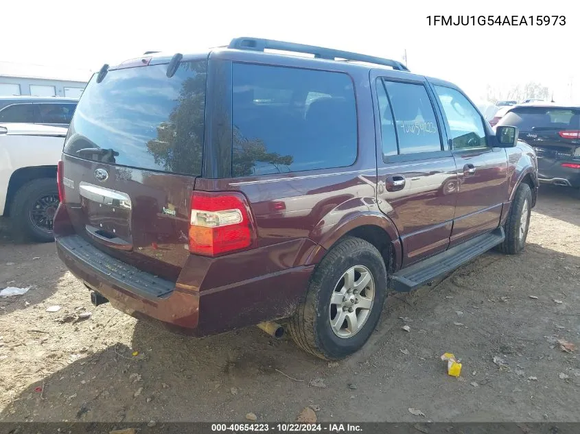 2010 Ford Expedition Xlt VIN: 1FMJU1G54AEA15973 Lot: 40654223