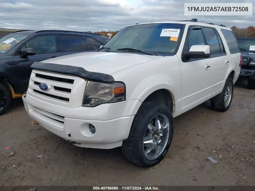 2010 Ford Expedition Limited VIN: 1FMJU2A57AEB72508 Lot: 40796060