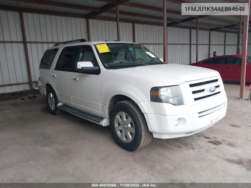 2010 Ford Expedition Limited VIN: 1FMJU1K54AEB64648 Lot: 40825066