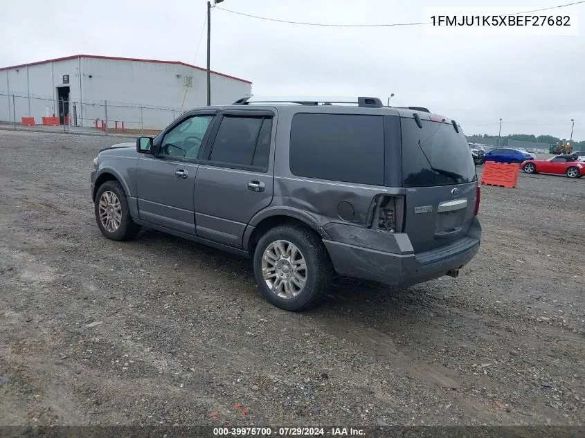 2011 Ford Expedition Limited VIN: 1FMJU1K5XBEF27682 Lot: 39975700