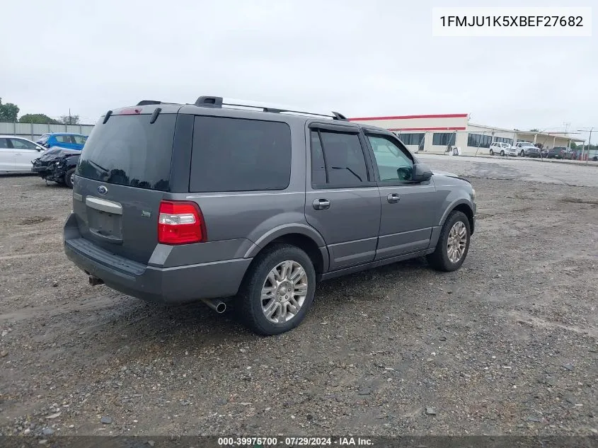 2011 Ford Expedition Limited VIN: 1FMJU1K5XBEF27682 Lot: 39975700