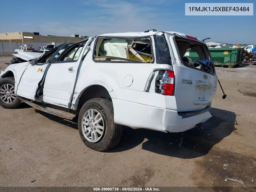 1FMJK1J5XBEF43484 2011 Ford Expedition El Xlt