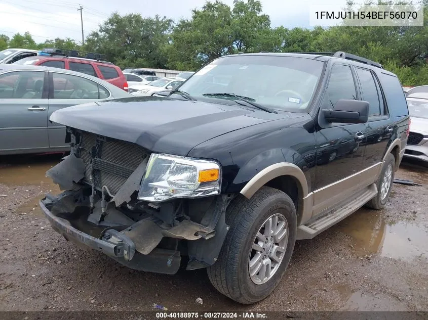 2011 Ford Expedition Xlt VIN: 1FMJU1H54BEF56070 Lot: 40188975