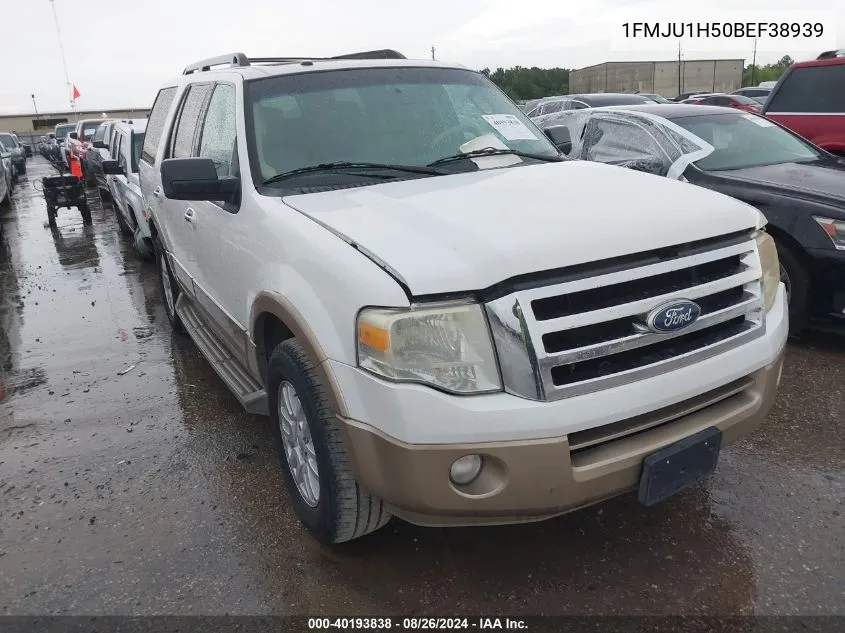 2011 Ford Expedition Xlt VIN: 1FMJU1H50BEF38939 Lot: 40193838