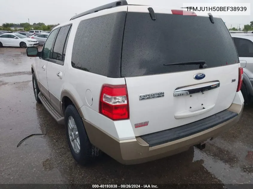 2011 Ford Expedition Xlt VIN: 1FMJU1H50BEF38939 Lot: 40193838