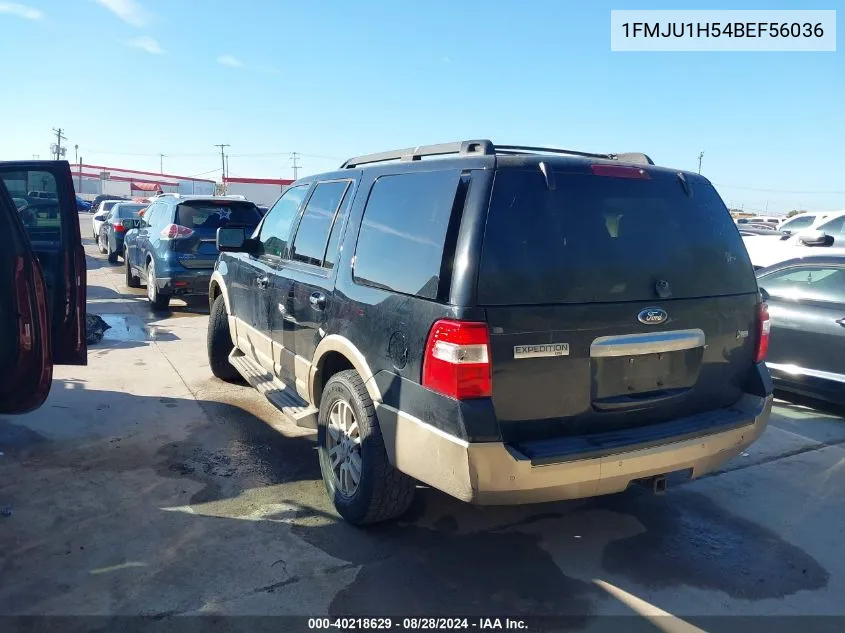 2011 Ford Expedition Xlt VIN: 1FMJU1H54BEF56036 Lot: 40218629