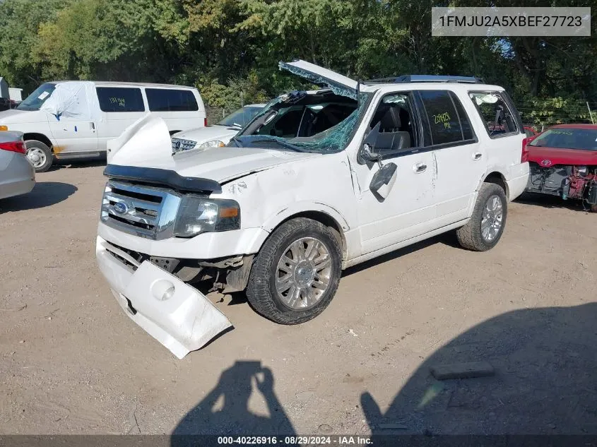 2011 Ford Expedition Limited VIN: 1FMJU2A5XBEF27723 Lot: 40226916